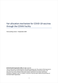 280 likes · 17 talking about this. Fair Allocation Mechanism For Covid 19 Vaccines Through The Covax Facility