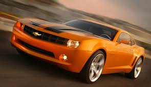 In various scenes, there are clips of. Camaro Bumblebee Old