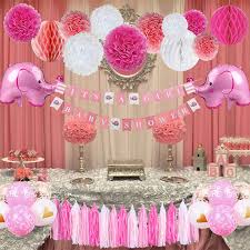 My items are from my hauls at target, walmart Baby Shower Decorations For Girl Elephant Theme It S A Girl Party Decor With Baby Elephant Balloons Pink Girl Shower Banners Buy At The Price Of 22 06 In Aliexpress Com Imall Com