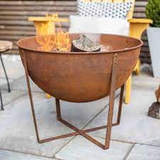 Check spelling or type a new query. Shabby Chic Rusty Firepit With Bbq Grill Savvysurf Co Uk