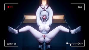 Nuns crucifixion BoundHub Ena Lagrange like