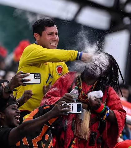 La bestia está lista para hacer respetar a Colombia ante el brujo de Ghana .🇬🇭🔥