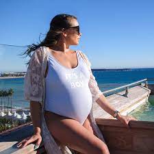 Maillot De Bain 1 Piece De Grossesse It S A Boy Monpetitbikini Ref Itsaboy