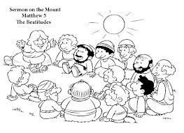 These are printable beatitude cards for children to practice their beatitudes with. Beatitudes Color Page Matthew 5 Sermon On The Mount Sunday School Coloring Pages Bible Crafts Sunday School Crafts