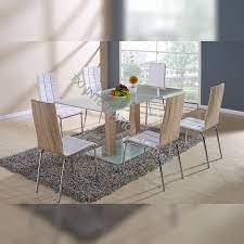 Pet supplies home décor wall décor decorative pillows. China China Gold Supplier For Spain Ceramic Dining Table Td 1393 Tempered Glass Table With 6 Chairs For Kitchen Room Txj Manufacturers And Suppliers Txj