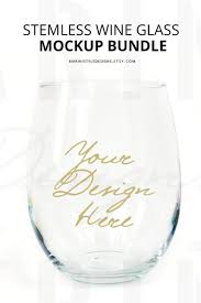 Stemless Wine Glass Mockup Bundle Wine Glass Stock Photo Bundle Two 2 Stemless Wine Glasses Mockup Party Wedding Wine Glass Mockup 902 Stemless Wine Glass Wine Glass Wine Glass Designs