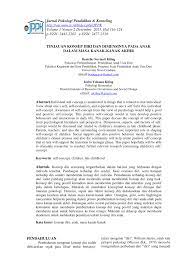 For jurnal psikologi pendidikan dan konseling: Pdf Jurnal Psikologi Pendidikan Jawabanku Id