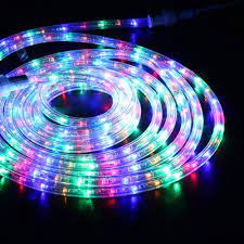 Brizled Led Rope Lights Outdoor 18ft 216 Led Tube Lights 120v Ul Flexible Strip Lights Connectable Plugin Rope Ligh Led Rope Lights Rope Lights Strip Lighting