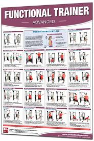 74 Unfolded Exercise Fitness Chart