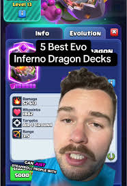 Mejores Mazos de Dragón Inferno Evo en Clash Royale