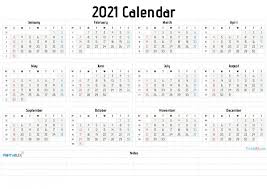 2021 yearly calendar printable word. 2021 Free Yearly Calendar Template Word 21ytw18 Free Calendar Template Printable Calendar Design Calendar Template