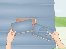 3 Easy Ways To Cover A Dryer Vent Hole Wikihow