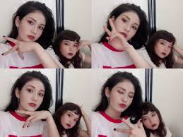 Somi And Younger Sister Evelyn Jeon Somi Somi Somi Ioi
