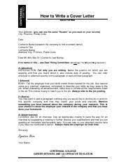 Using the aida model will help you structure your cover letters. Howcl Aida How To Write A Cover Letter Aida Format Your Address You Can Use The Same Header As You Used On Your Resume City Province Postal Code Date Course Hero