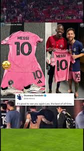 Ousmane Dembélé y su admiración por Messi