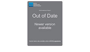 Maybe you would like to learn more about one of these? Nccn Guidelines For Patients Malignant Pleural Mesothelioma National Comprehensive Cancer Network Nccn 9780990414513 Amazon Com Books