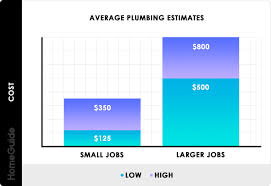 2021 plumbing cost estimates average