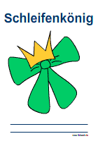 Schleifenurkunde Urkunde Vorschullieder Elternbriefe