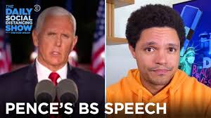 Pence Packs An Impressive Amount Of Bulls T Into His Rnc Speech The Daily Social Distancing Show Youtube