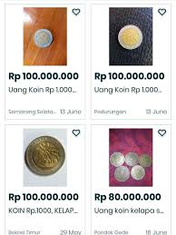 Nah, siapa yang tidak pernah bermimpi mengenainya? Bi Buka Suara Soal Koin Rp 1 000 Kelapa Sawit Yang Dijual Ratusan Juta