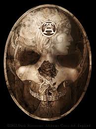 Dark Narcissus Alchemy Gothic Artwork Alabaster Flesh Becomes Bleached Bone In A Haunting Baroque Memento Mori Bearing Alchemy Gothic Art Gothic Artwork Art