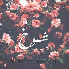 شموخ شكل 10 صوره ورود للإسم بخط رقعة كتابة على الورد 2021