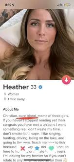 Single mother's dating profile and her perceived market value
