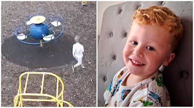 Three-year-old Noah Woods died after getting out of park 'through gap in fence', inquest told | ITV News Anglia