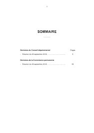 Délibérations septembre 2016