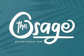 Shellahera is a handwritten script font family made using original brush pen and scanned with high resolution make this font is very personality and yes, it's so beautiful with a dancing baseline. The Osage Stylish Display Font 419527 Script Font Bundles In 2020 Cool Fonts Osage Font Bundles