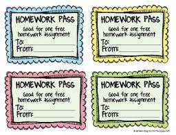 Free No Homework And Late Homework Passes Late Homework Homework Pass Teaching Classroom Management