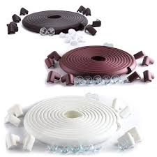 The discs are transparent and will blend with furniture surface. 23 2ft 16 Foam And Clear Furniture Protective Bumper Pads Toddlers Childproofing For Brick Fireplace Or Coffee Table Safebaby Child Safety Set Onyx Black Baby Proofing Edge And Corner Guards Baby Safety