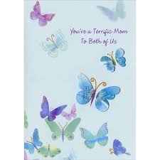 You know you need a card to go with that gift, those flowers, but did you know it doesn't have to eat up your giving budget? Designer Greetings Die Cut Butterfly Windows Mom Mother S Day Card Walmart Com Walmart Com