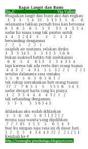 Cover bagai langit dan bumi. Not Angka Pianika Via Vallen Bagai Langit Dan Bumi Vevnews