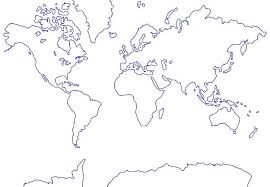 Weltkarte (politisch) mit städten, orten, straßen, flüssen, seen, bergen und landmarks. Weltkarte Umrisse Zum Ausdrucken My Blog Weltkarte Umriss Weltkarte Ausdrucken