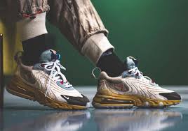 Travis Scott Nike Air Max 270 React On Feet Cactus Trails Ct2864 200 In 2020 Nike Air Max Nike Air Air Max