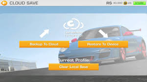 Real Racing 3 How To Use Cloud Save Part 1 Restore Your Device From Your Cloud Save Youtube