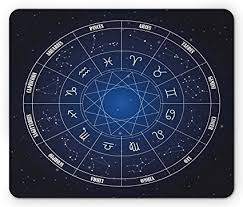 amazon com ambesonne astrology mouse pad zodiac horoscope