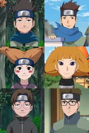 Team Konohamaru Reunited In Boruto They Are All Senseis Of The Most Powerful Teams Finally Udon Showed Up In Ep Naruto Manga Personagens De Anime Naruto