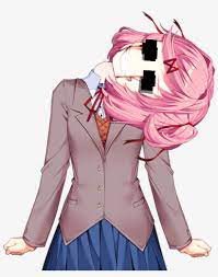For her appearance in plus, go here. Doki Literature Club Wiki Doki Doki Natsuki Death Transparent Png 2000x2000 Free Download On Nicepng
