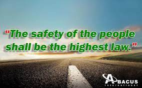 Safety Of The People Safety Abacus Quotes
