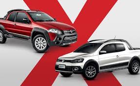 Editado por ( by vinny3d ). Vw Saveiro Cross X Fiat Strada Adventure Qual Cabine Dupla Comprar Testes Autoesporte