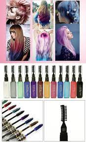 Professional Temporary Instant Hair Mascarahair Color Hair Dye Cream Nontoxic Diy Hair Dye Chalk Pen Highlights Streaks Diy Hair Dye Dyed Hair Diy Hairstyles
