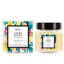 Baija Collection Moana Creme Nourrissante Et Apaisante A La Fragrance Delicate De Fleur De Tiare Beurre De Karite Cire D Abeille Huiles De Jojoba Et Coco