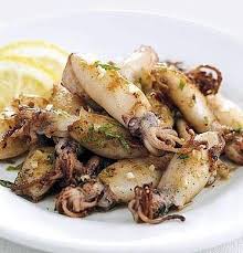 Poelee De Calamars Au Persil Padellata Di Calamaretti Al Prezzemolo Recettes De Cuisine Repas Poisson Recette