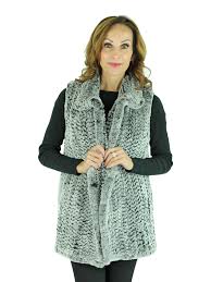 Check spelling or type a new query. Chinchilla Dyed Knitted Rex Rabbit Fur Vest Women S Fur Vest Small Day Furs