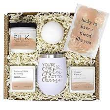 Birthday gifts for women the woman in your life deserves nothing but the absolute best for her big birthday celebration. Buy Best Friend Gifts For Women Birthday Gifts For Women Fun Bff Gifts For Her Unique Spa Box Cute Bday Basket For Female Bestie Long Distance Friendship Gifts