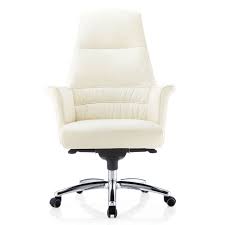 Geffen Genuine Leather Aluminum Base High Back Executive Chair Zuri Furniture Best Office Chair Home Office Chairs Executive Office Furniture
