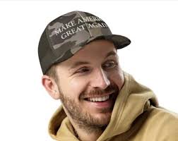 Trump-vance 2024 Flexfit Desert Camo Hat