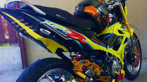 Modifikasi satria fu 150 part 2 + rincian dan harga via venomku.com. Modifikasi Satria Fu Ini Keren Banget Motorblitz